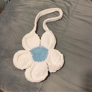 flower crochet bag